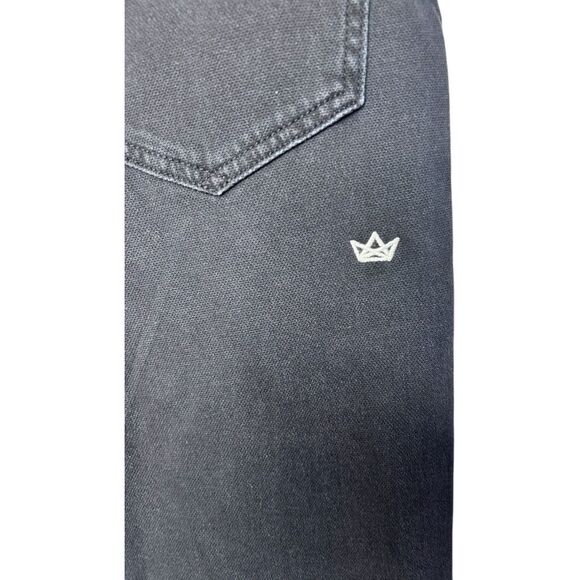 JNCO MCMLXXV Slim Straight Black Button Fly Jeans Men’s Size 31 Classic Neutral - Picture 10 of 16